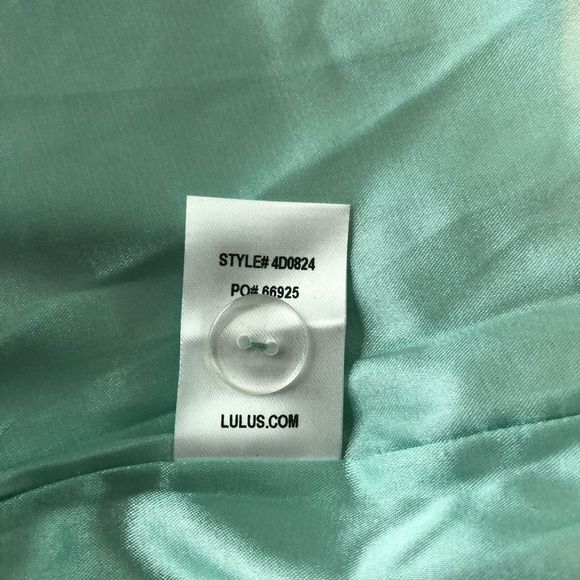 Lulu’s Blooming Love Light Blue Yellow Floral Jacquard Mini Dress size Medium - Picture 13 of 14